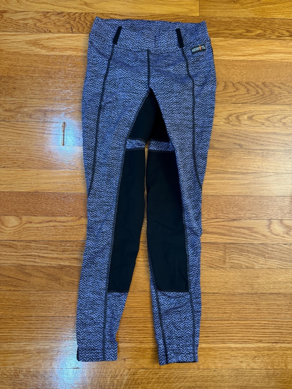 Kerrits Pocket Performance Riding Tights Chevron Tech Pattern - Size XS